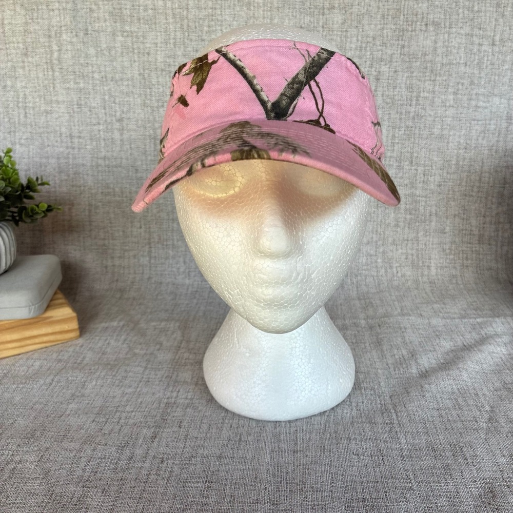 Realtree Visor Pink Camo One Size Adjustable AP Camouflage Sun Hat